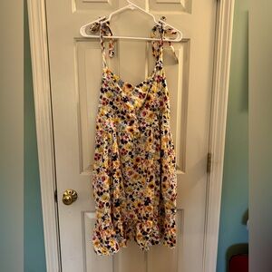 NWT Old Navy sunflower sundress, size L